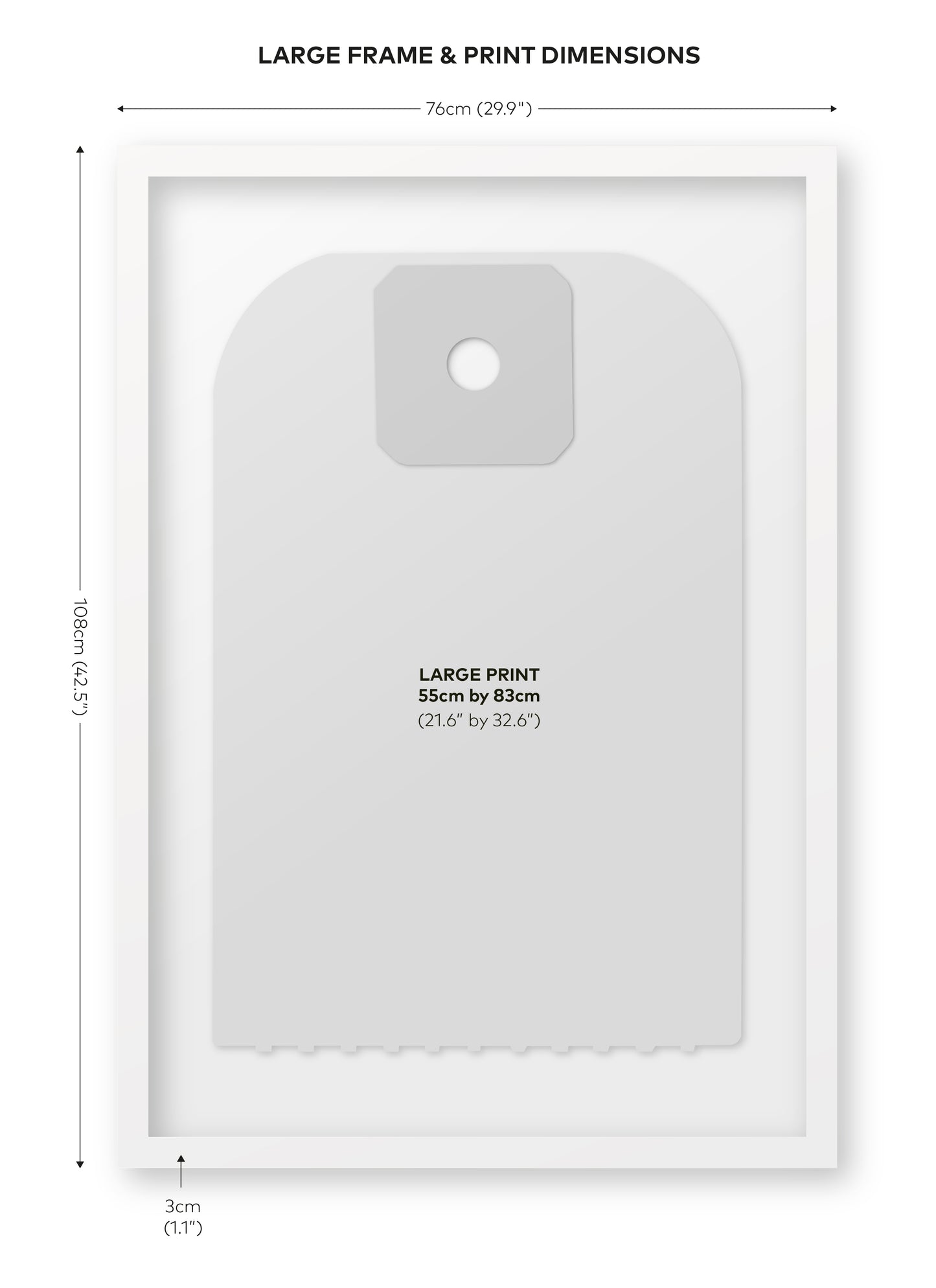 PAN AM GLITTER ‘LOS ANGELES' LUGGAGE TAG