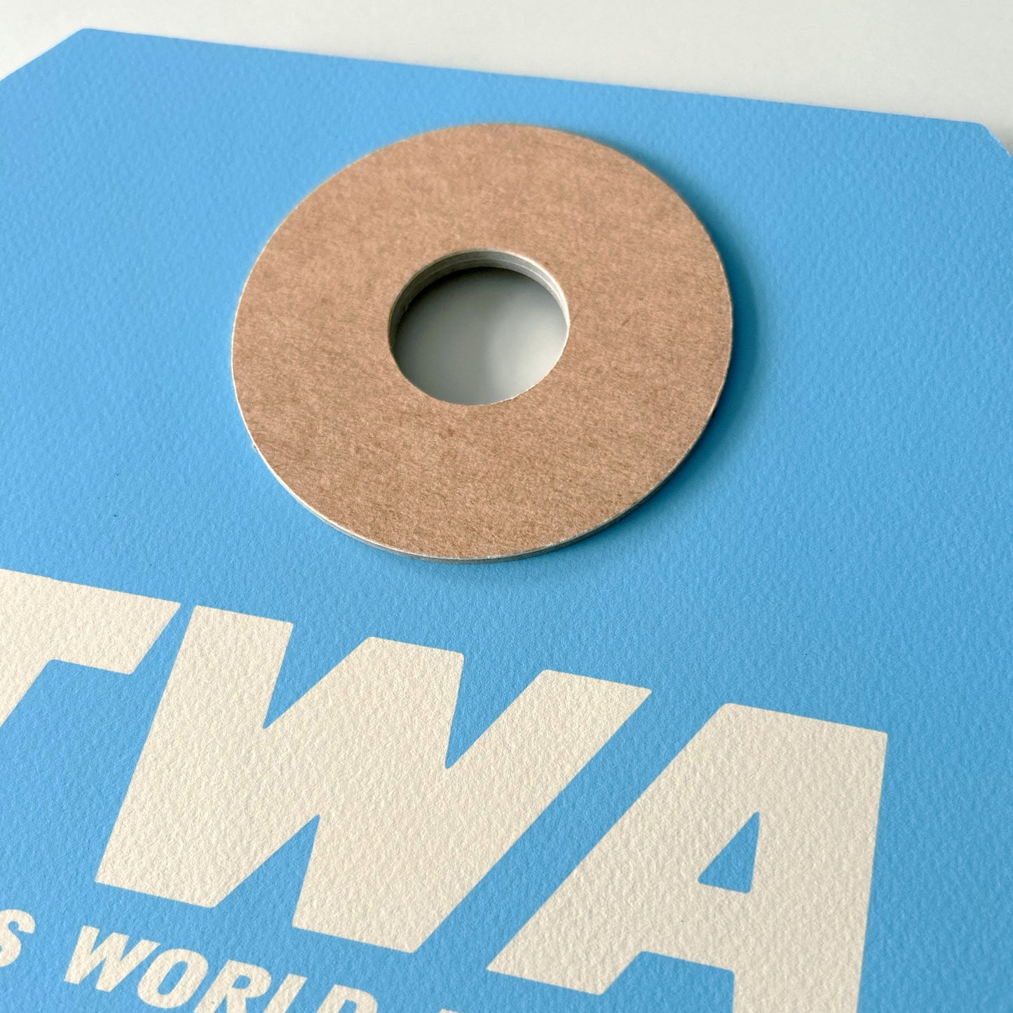 TWA ‘BOSTON’ LUGGAGE TAG