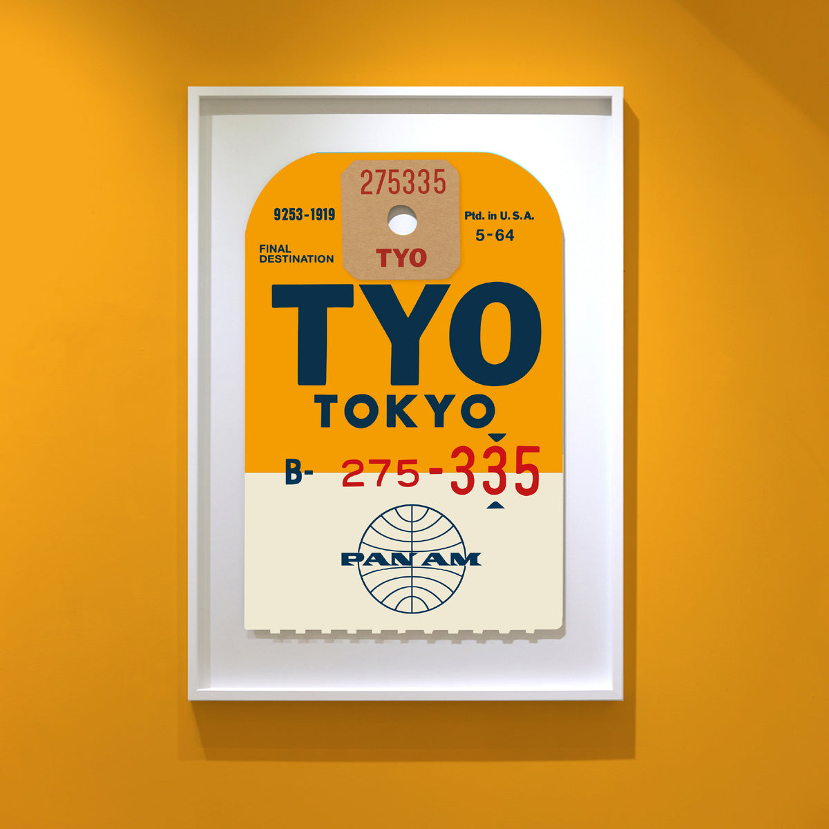 PAN AM ‘TOKYO’ LUGGAGE TAG