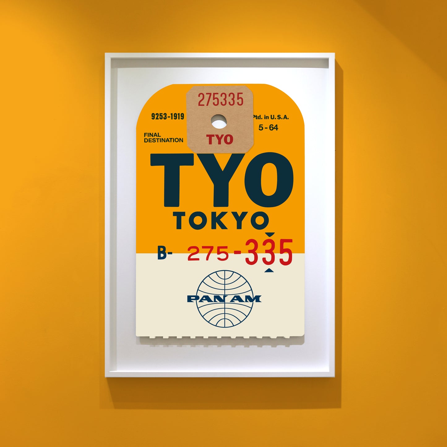 PAN AM ‘TOKYO’ LUGGAGE TAG